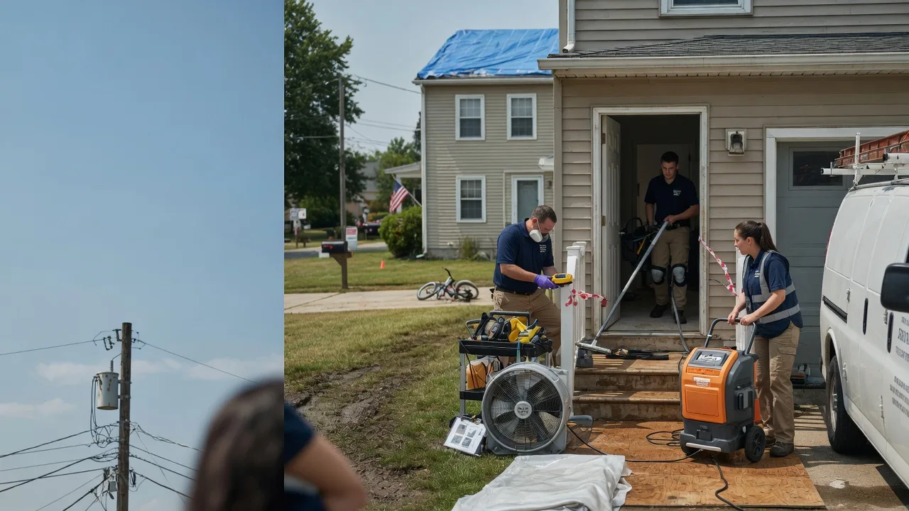 Water Damage Repair in Cottonport, LA near me